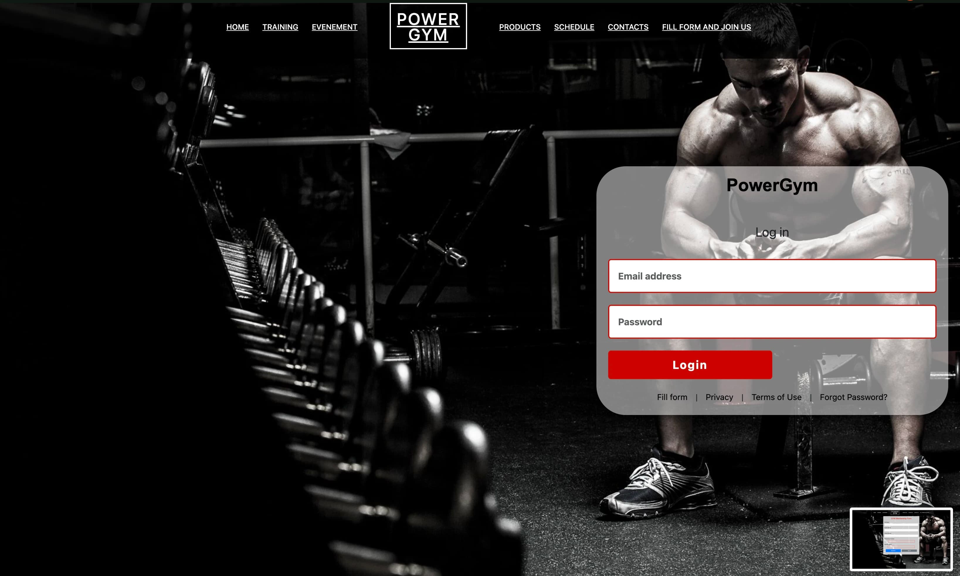 PowerGym — ElyosDigital Internship Platform screenshot 4