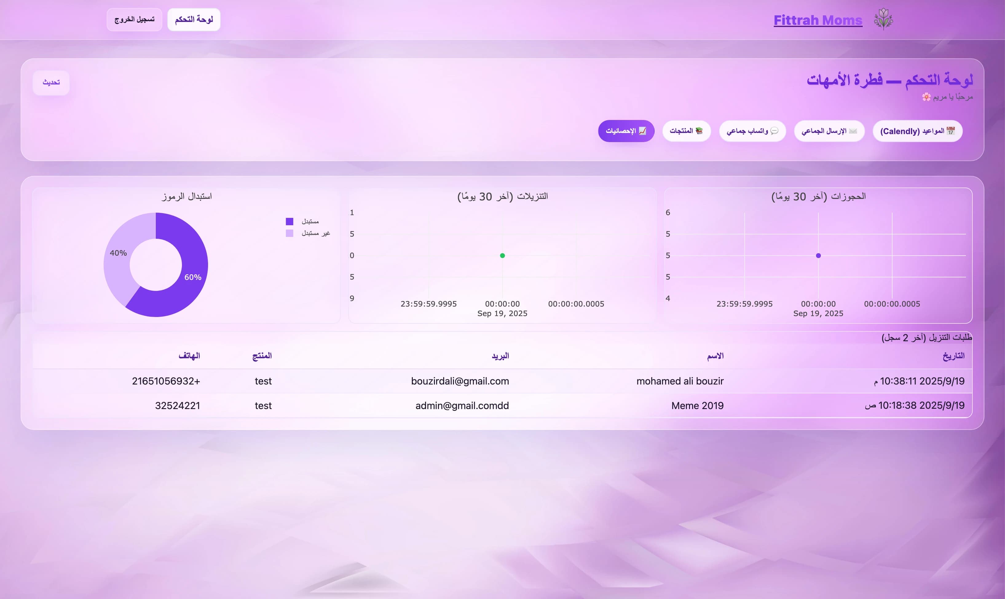 Meriem Booking (Fittrah Moms) screenshot 5